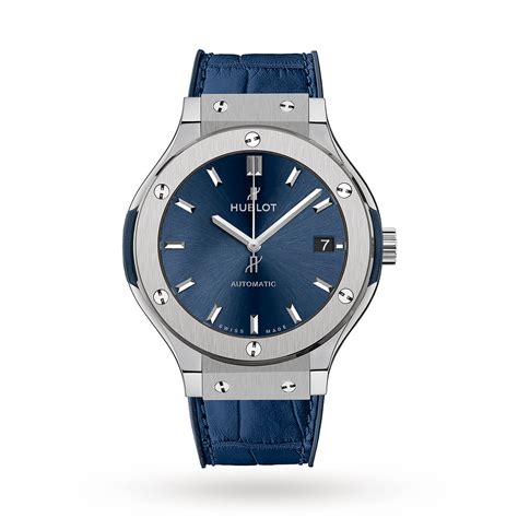 hublot classic fusion blue titanium 38mm|Hublot classic fusion classico.